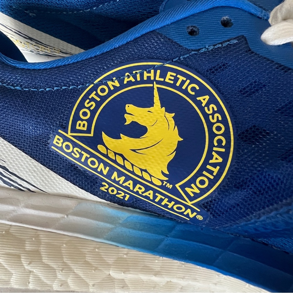 Adidas Adizero Boston 7 2021 Boston Marathon Edition Running Sneakers size 7.5 - Picture 9 of 9